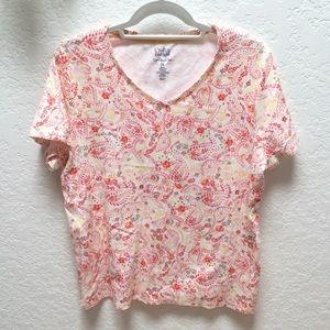 Croft & Barrow The Classic Tee - Short Sleeve V-Neck